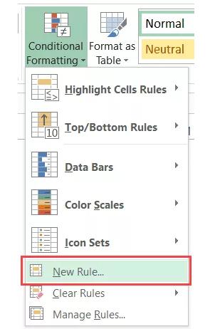 Hướng dẫn cách đánh dấu hàng dựa trên giá trị ô trong Excel